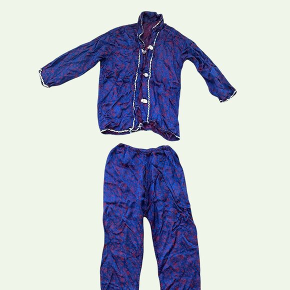 Vintage Silky Satin Pajama’s - Picture 1 of 10